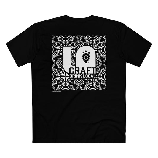 LA Craft Hop Deco - Crisp Classic T - Black/Navy