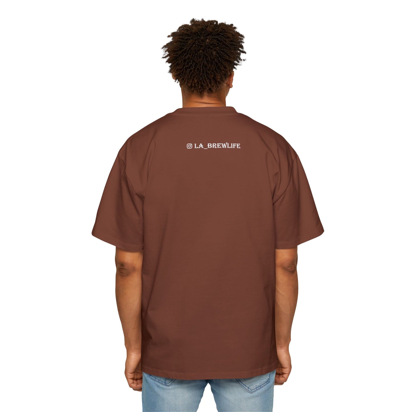 Very LA Logo - Heavy Boxy T - Clay