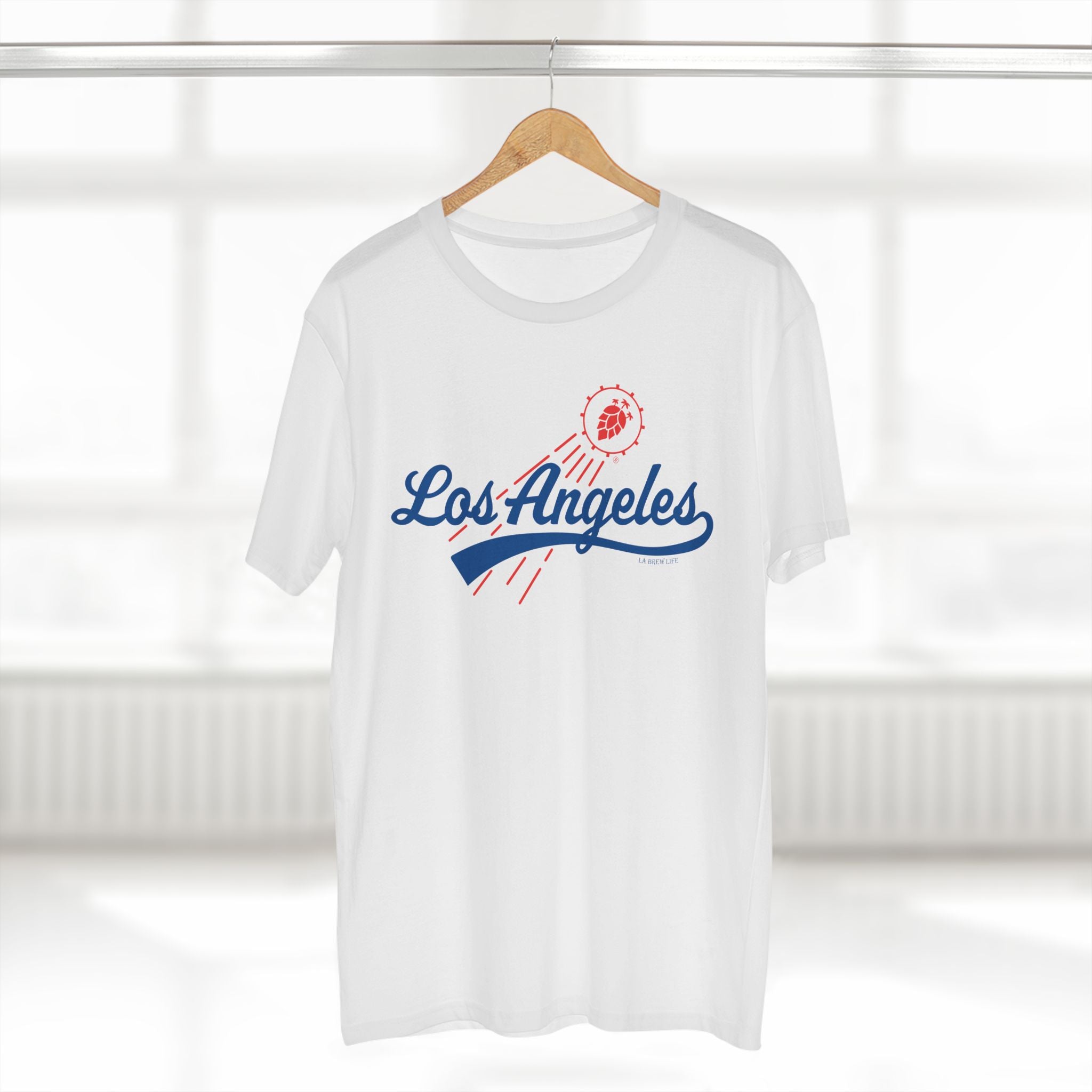 LA Sports Tribute 1 - Crisp Classic T - White – LA Brew Life