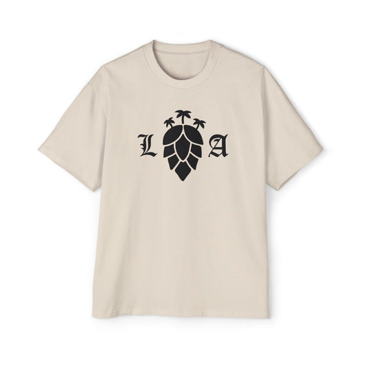 Very LA Logo - Heavy Boxy T - Sand