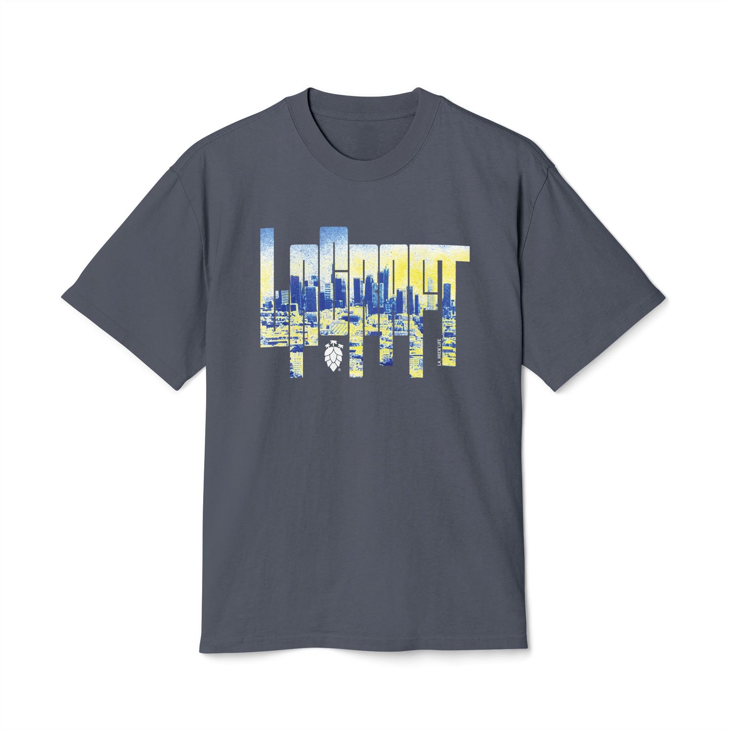LA Craft Skyline - Heavy Faded T - Black/Indigo