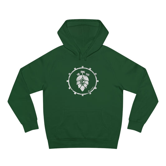 Modern LA Logo - LA Hoodie - Forest Green